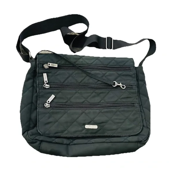 Baggallini | Bags | Baggallini Quilted Messenger Crossbody Travel Bag |  Poshmark